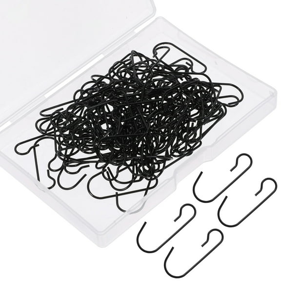 ELAYARD 120Pcs Xmas Fireplace Hanging Hooks Iron Stocking Holders for Tree and Wall Decorations