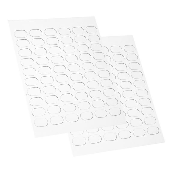 ELAYARD 120Pcs Transparent Double Sided Adhesive Dots Strong Sticky Glue Points for Craft Decor