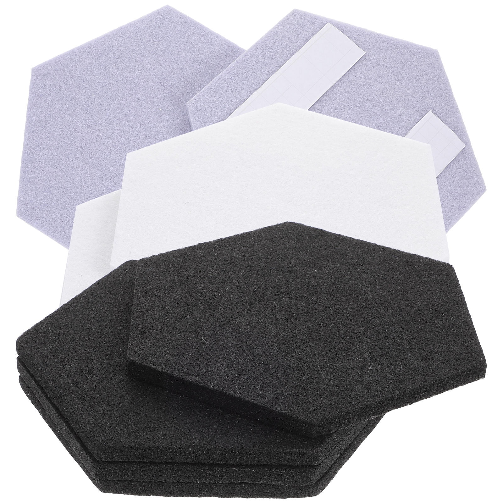 ELAYARD 12Pcs Soundproofing Panels Hexagon Shape High Density Acoustic Material
