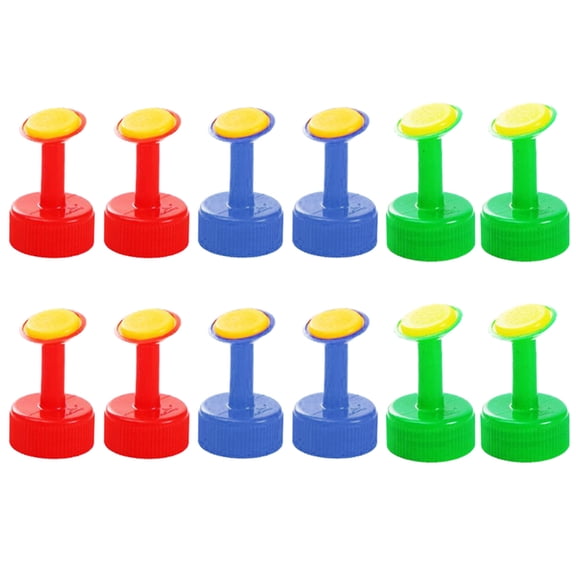 ELAYARD 12pcs Plastic Bottle Cap Watering Spout Head for Plants and Flowers