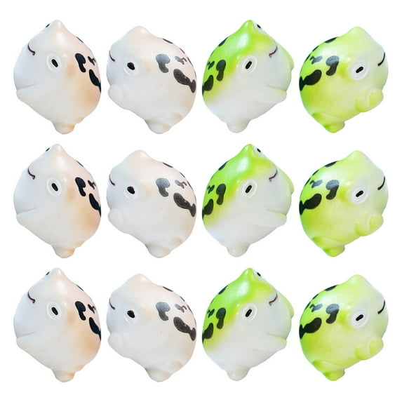 ELAYARD 12-Piece Assorted Resin Sculptures for Home and Garden Decor Enthusiasts