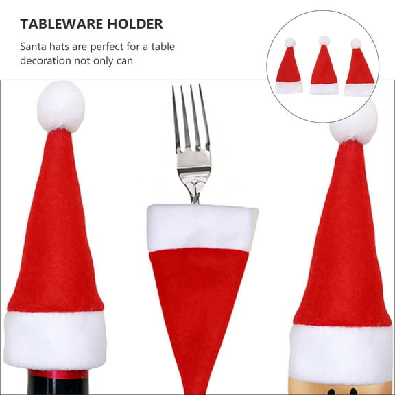 ELAYARD Utensil Cutlery Holders Silverware Bags Red 12Pack