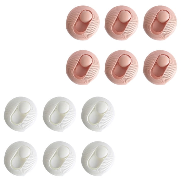 ELAYARD 12pcs Bed Sheet Holders Plastic Prevent Slipping Assorted Color for Daily Use