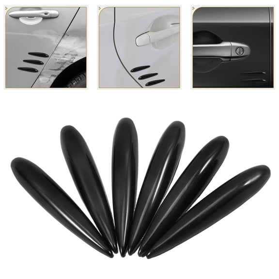ELAYARD 12pcs Universal Bumper Guards Anti Collision Black ABS for Daily Use SUVs
