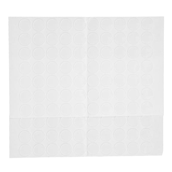 ELAYARD 140Pcs Clear Double Sided Adhesive Dots Tape with Round Design for Precise Placement