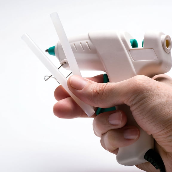 ELAYARD 150Pcs Clear Hot Glue Sticks Bulk Thermoplastic Resin Adhesive for Crafting and Repair