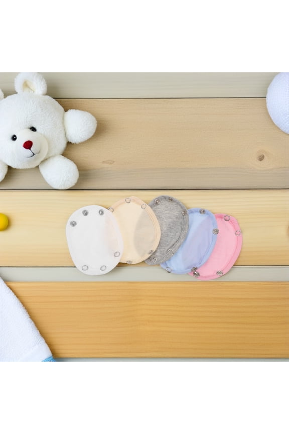 15Pcs Snap Extenders for Bodysuits Cotton Material for Simple and Comfortable Attachment