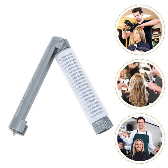 ELAYARD 16Pcs Hair Roller Set Grey Curling Clips for Bangs and Short Hair