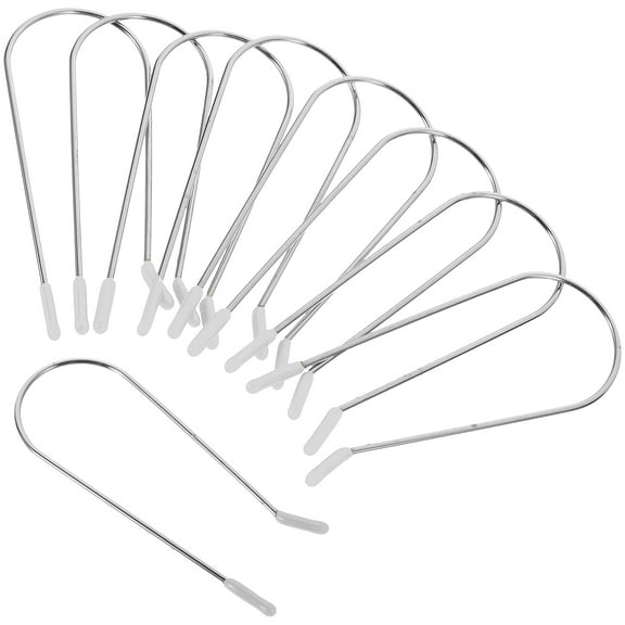 ELAYARD 16pcs Hot Curler Clips Stainless Steel Hot Rollers Curlers Replacement Rollers Securing Pin