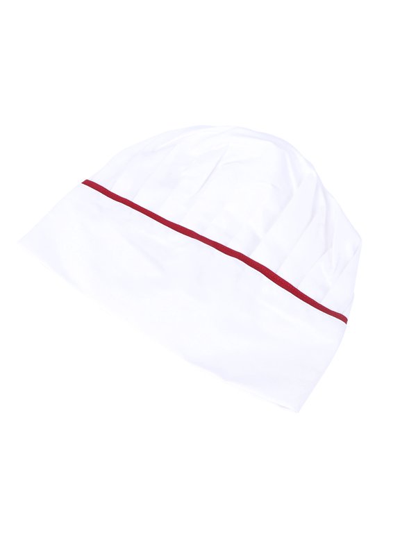 1PC Chef Hat for Safe to Wear Easy to Clean Rubber