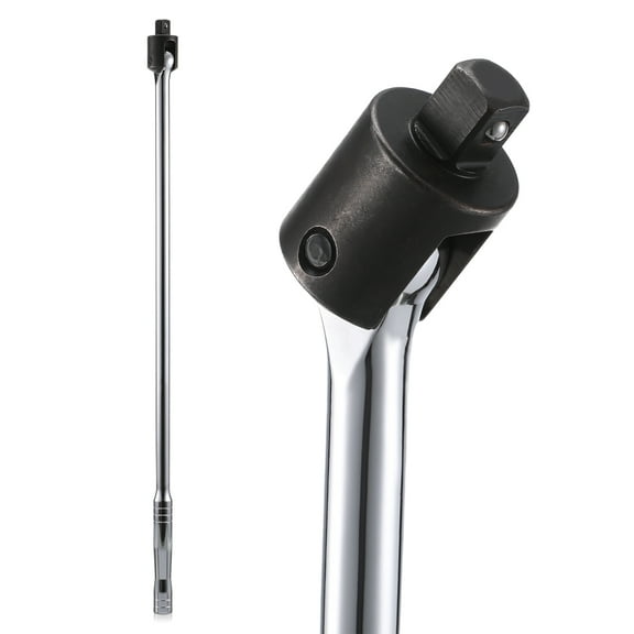 ELAYARD Strong Steel Breaker Bar Ratchet Wrench with Ergonomic Handle and Flex Handle Design