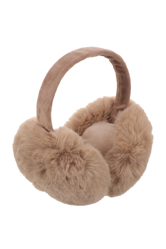 Womens Soft Plush Ear Muffs, Warm Camo Winter Headband, Outdoor Cold Weather , 1 Set