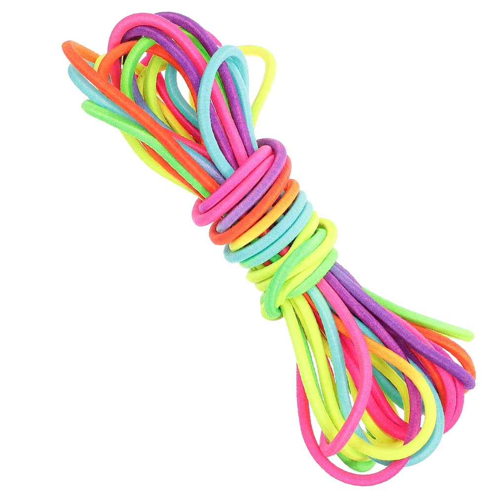 ELAYARD 1Pack Multi-Colored Rubber Jump Rope for Exercise Promotes 11 ...