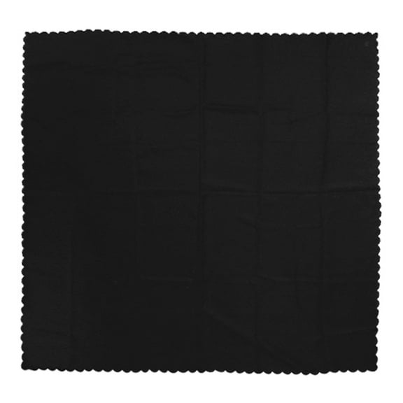 ELAYARD Practical Black Tablecloth Polyester Material for Buffet Dessert Display Table Decor