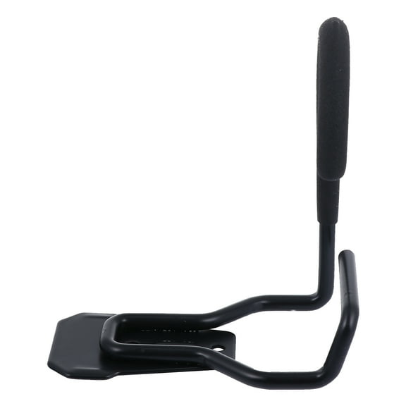 ELAYARD 1Pc Black Heavy Duty Bike Hook for Wall Mount Storage with Screws and Bolts Included
