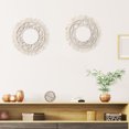 thumbnail image 1 of ELAYARD Hand Woven Round Cotton Rope Tapestry Nordic Style Wall Hanging Decorative Ornament, 1 of 8