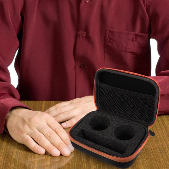 ELAYARD Black Eva Yo-Yo Storage Bag with Zipper Multifunctional Durable Protective Case