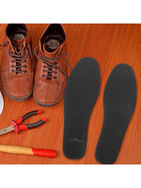 safety shoe inserts Black Size 41 Manganese Steel Puncture-Resistant Insoles 1 Pair