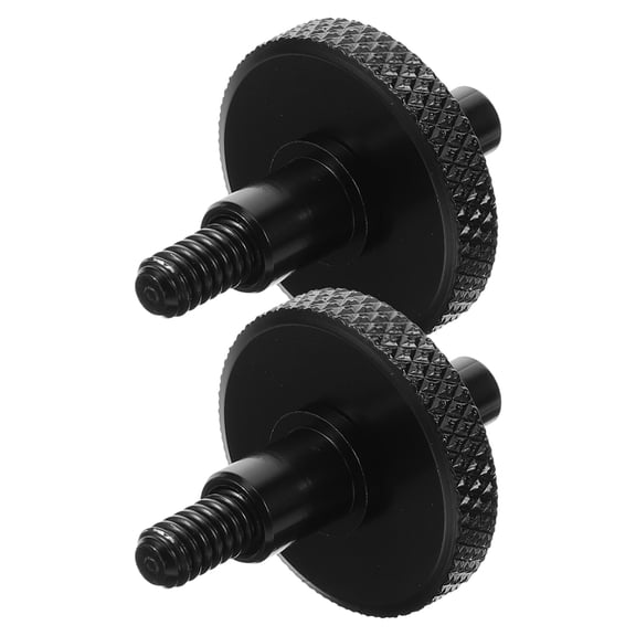 ELAYARD 1Pair Black Double Bass Bridge Screw Replacement Part with Easy Installation