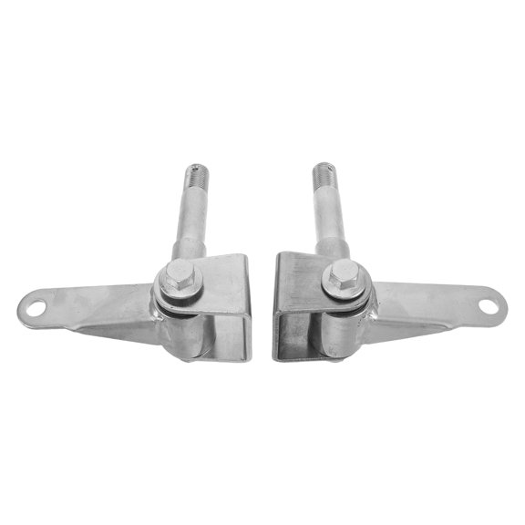 ELAYARD 1Pair Metal Steering Knuckle Spindle for Atv and Kart Front Suspension Replacement Grey
