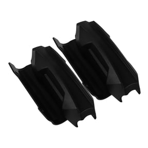 ELAYARD Motorcycle Engine Bumper Block Protector Pair, Black Anti-Collision Guards for Enhanced Engine