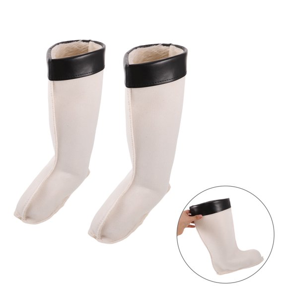 ELAYARD 1Pair Removable Fleece Boot Liners Comfortable Plush Socks for Warmth in Winter Boots