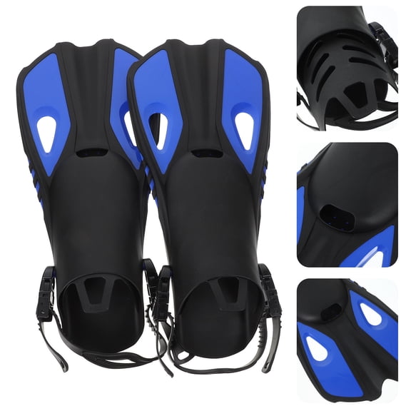 ELAYARD 1Pair Stylish Adults Swimming Fins for Diving Use with Comfortable Fit and Assorted Colors
