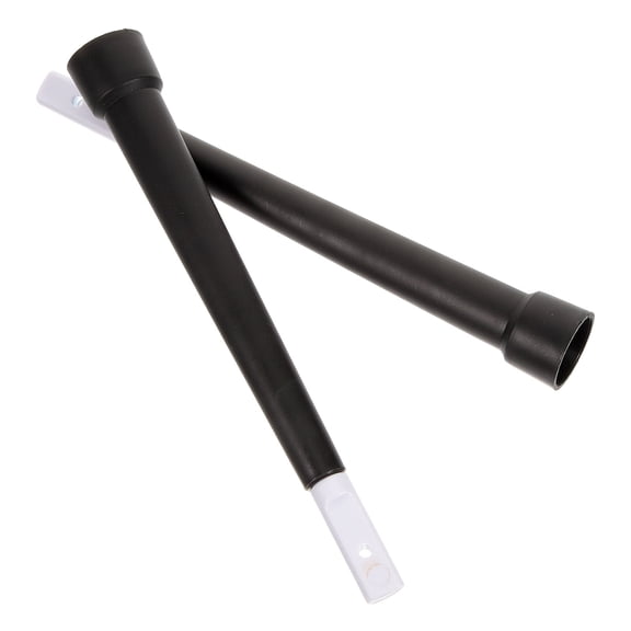 ELAYARD 1 Pair Black Fitness Handle Grips for Jump Rope Parts, Non- Ergonomic Design for Comfortable Workout