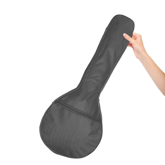 ELAYARD 1Set Practical Mandolin Soft Case Black Oxford Cloth for Daily Use Woman Man