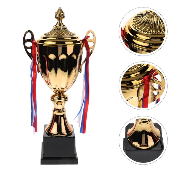 ELAYARD 1Pc Durable Sports Trophy with Design for Competition Recognition