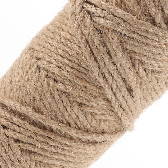 ELAYARD 1Pc Natural Hemp Rope Decorative Sisal Rope for Gardening Crafts and DIY