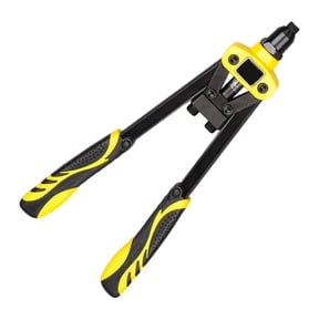 ELAYARD Yellow Alloy Manual Riveter Tool, Handheld Rivet Gun for Home Use, and Easy to Operate