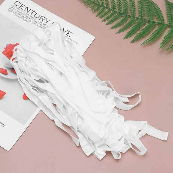 ELAYARD 1PC Comfortable Binding Elastic Bands for Sewing White Knit Elastic Bands for Crafts