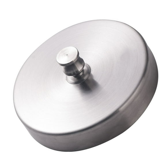 ELAYARD 304 Stainless Steel Burger Patty Maker Mold, Plated, Kitchen Tool for Perfect Homemade Burgers, 1 Piece
