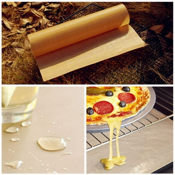 ELAYARD Grease Proof White Oven Mat Liner for Baking High Temperature Non Stick Easy to Clean