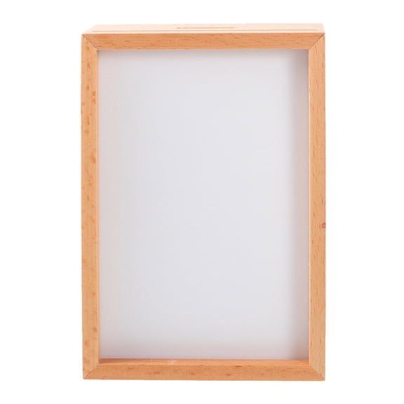 ELAYARD Khaki Wooden Photo Frame, 1 Piece Decorative Picture Frame for Home, Office, Desk Display and Wall Decoration