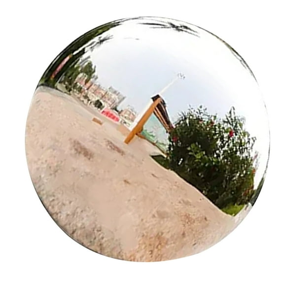 ELAYARD Outdoor Stainless Steel Gazing Globe Reflective Ball for Lawn Decor