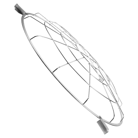 ELAYARD Iron Wire Lampshade Protector with Screw Installation for Secure Bulb Safety