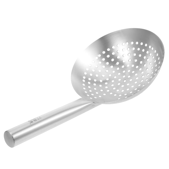 ELAYARD Cooking Aid Stainless Steel Filter Spoon Silver 1Pcs Frying Kitchen Utensil