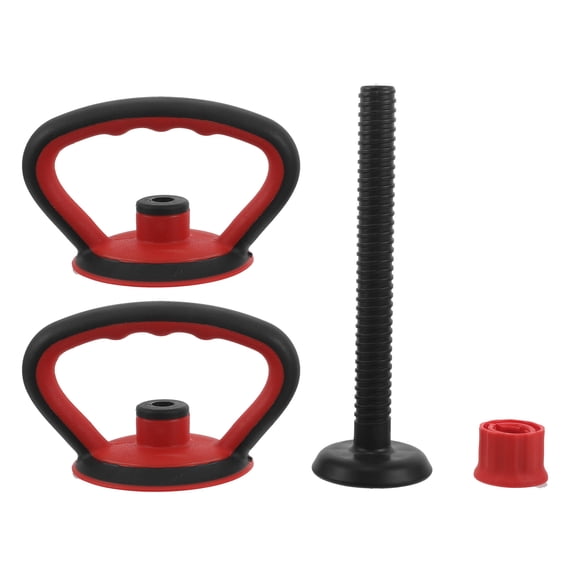 ELAYARD 1Set Adjustable Dumbbell to Kettlebell Converter with Comfortable Grip and Hardwearing Plastic Base