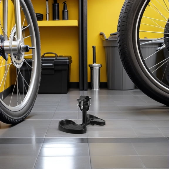 ELAYARD 1Set Black Scooter Foot Rest Platform with Ergonomic Grip and Shock Absorption Feature