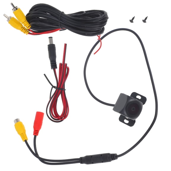 ELAYARD 1Set Car Backup Camera Black with Quick Installation and Hd Image Quality
