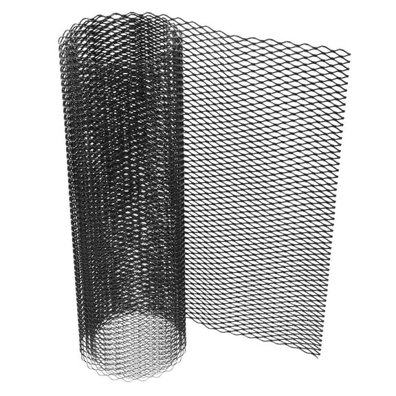 ELAYARD Front Grill Mesh Black Aluminum Alloy Car Grille Net for Debris Blocking and Stylish Look