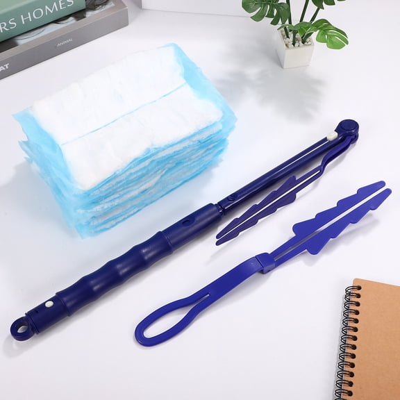 ELAYARD 1Set Electrostatic Cleaner Duster with Microfiber Refills for Home Window and Furniture Cleaning