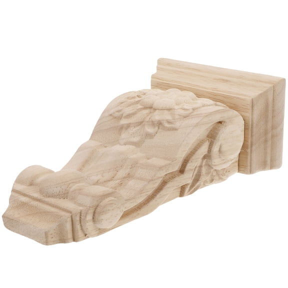 ELAYARD Carved Corbel Khaki for Living Space Decor 1Pcs 7.09*3.94*2.36in