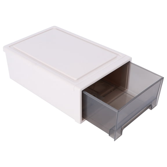 ELAYARD Small Plastic Storage Box for Home Organization, Household Organizer Container, 1 Piece