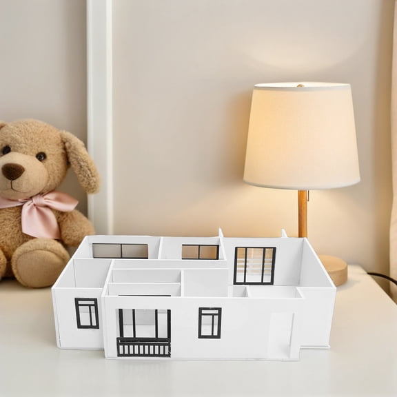 ELAYARD Multi-Color Architectural House Model Kit 1:25 Scale Realistic Apartment Layout for Home Decor and Design