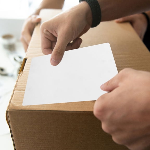 ELAYARD Thermal Label Roll White Sticky Address Sticker for Easy Mailing and Parcel Identification