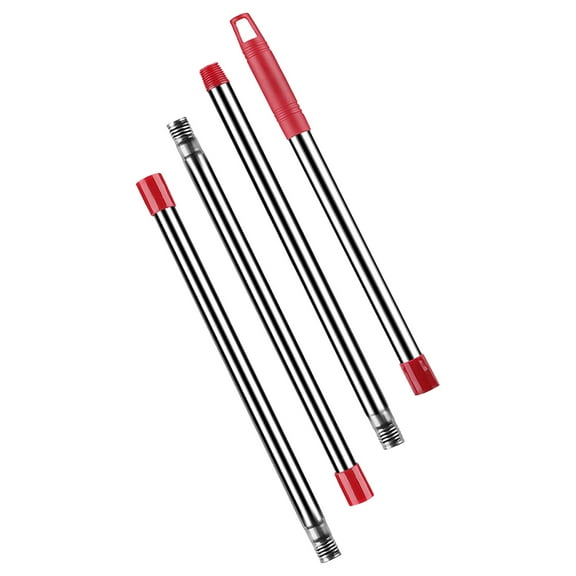 ELAYARD 1Set Practical Mop Stick Replacement with Stainless Steel Plastic 360 Degree Rotation