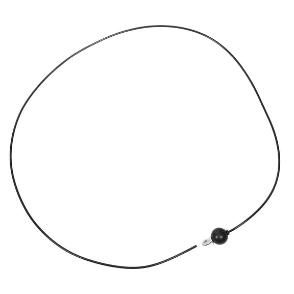 ELAYARD 1Set Sturdy Black Gym Cable Pulley with Steel Wire for Home Training Exercises